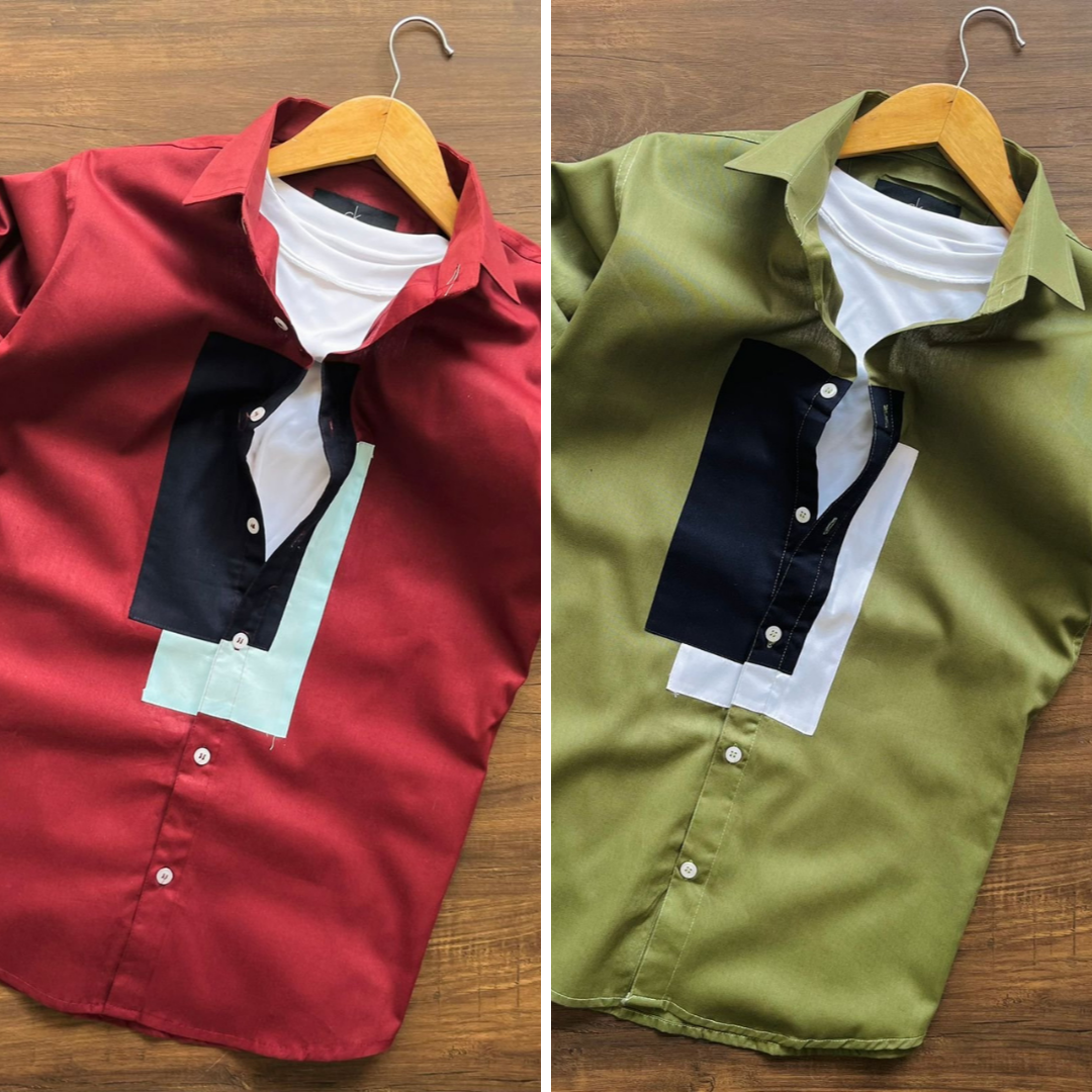 Combo of 2 Premium Shirts For Men