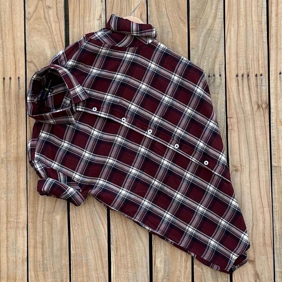 2 Branded Casual Check Shirts For Men