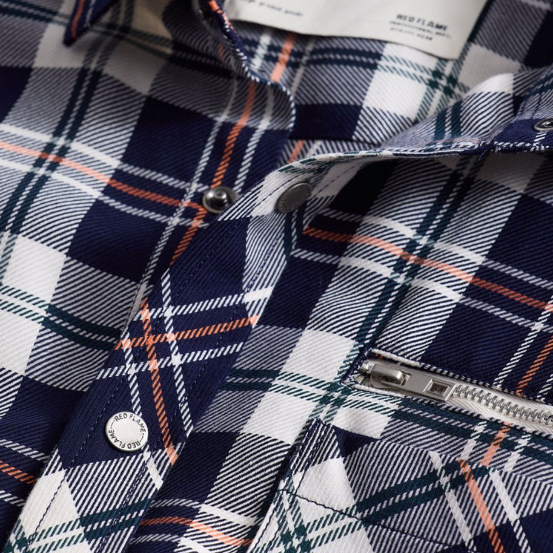 Branded Casual Check Shirts For Men (Combo of 2)