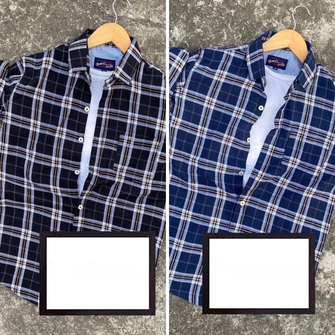 Branded Casual Check Shirts For Men (Combo Offer)