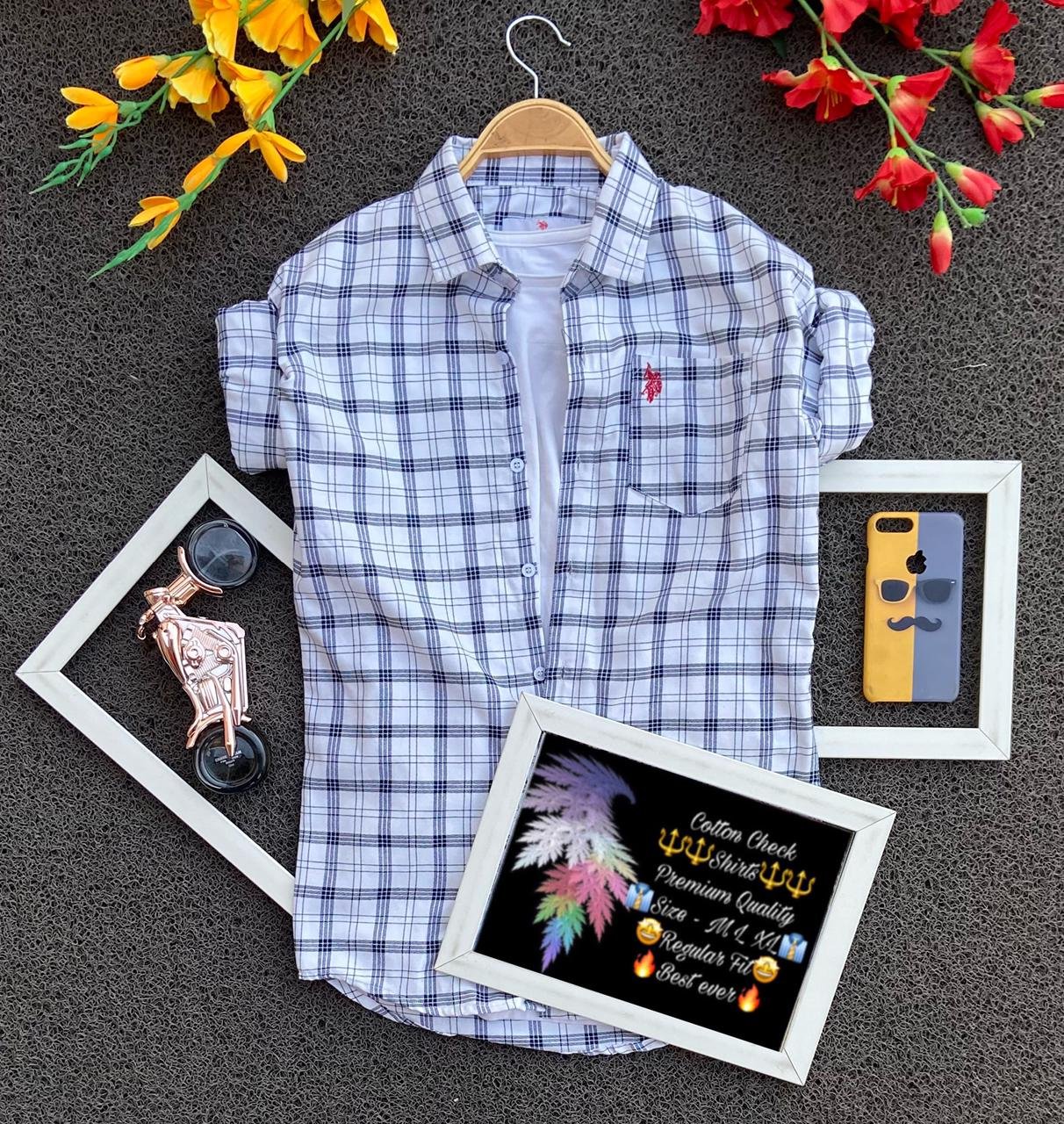 Trendsetter's Designer Shirts Combo Pack Of 2 (Assured Quality)