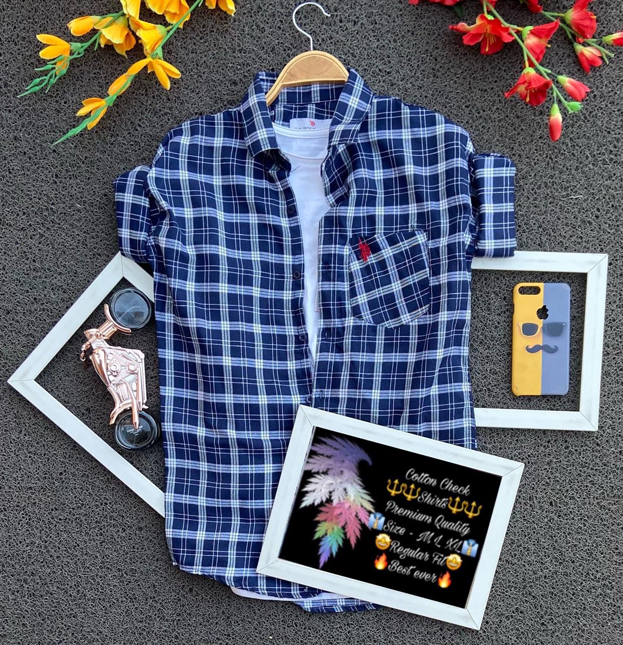 Trendsetter's Designer Shirts Combo Pack Of 2 (Assured Quality)