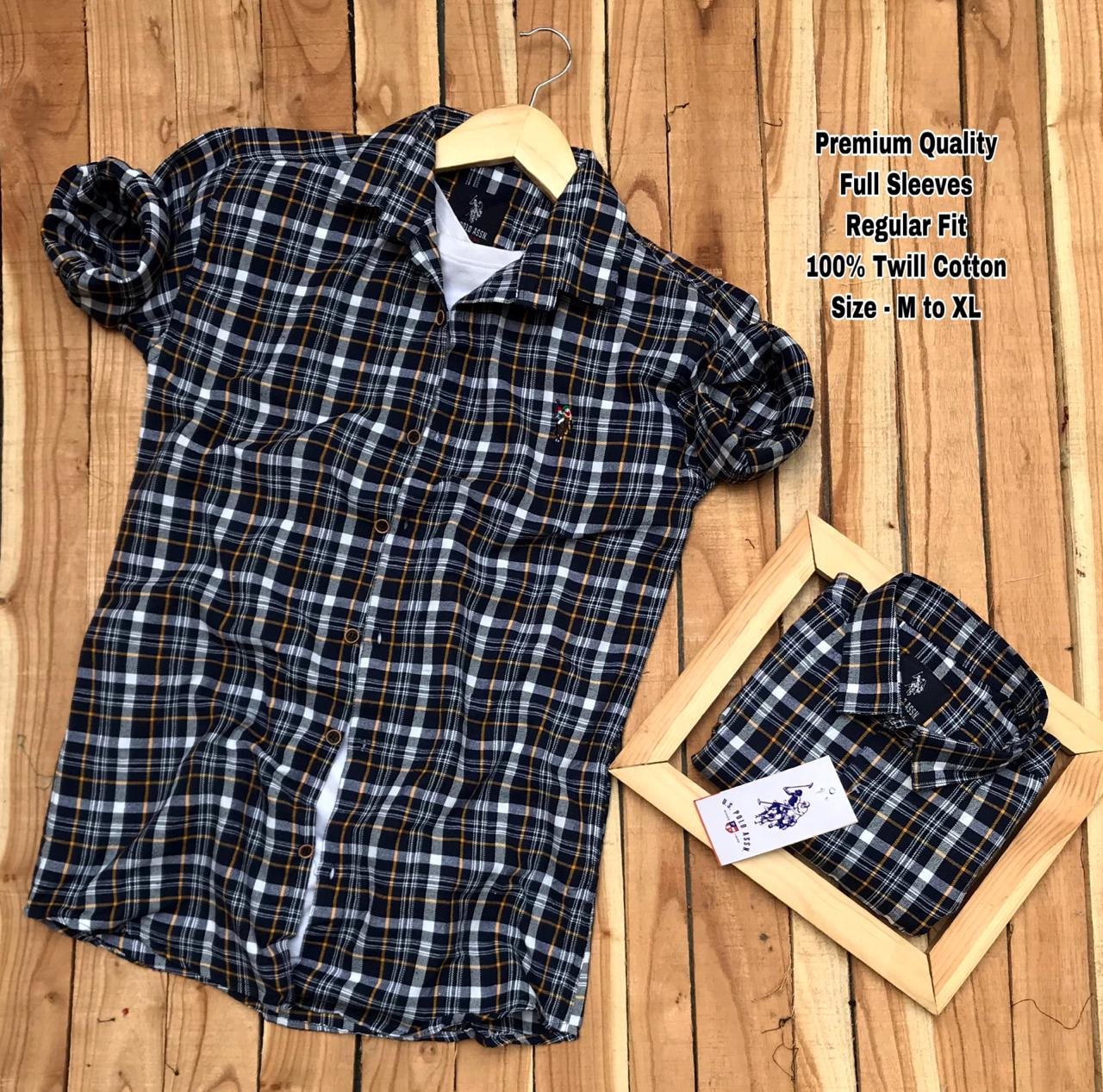 Branded Casual Check Shirts For Men (Combo Offer)