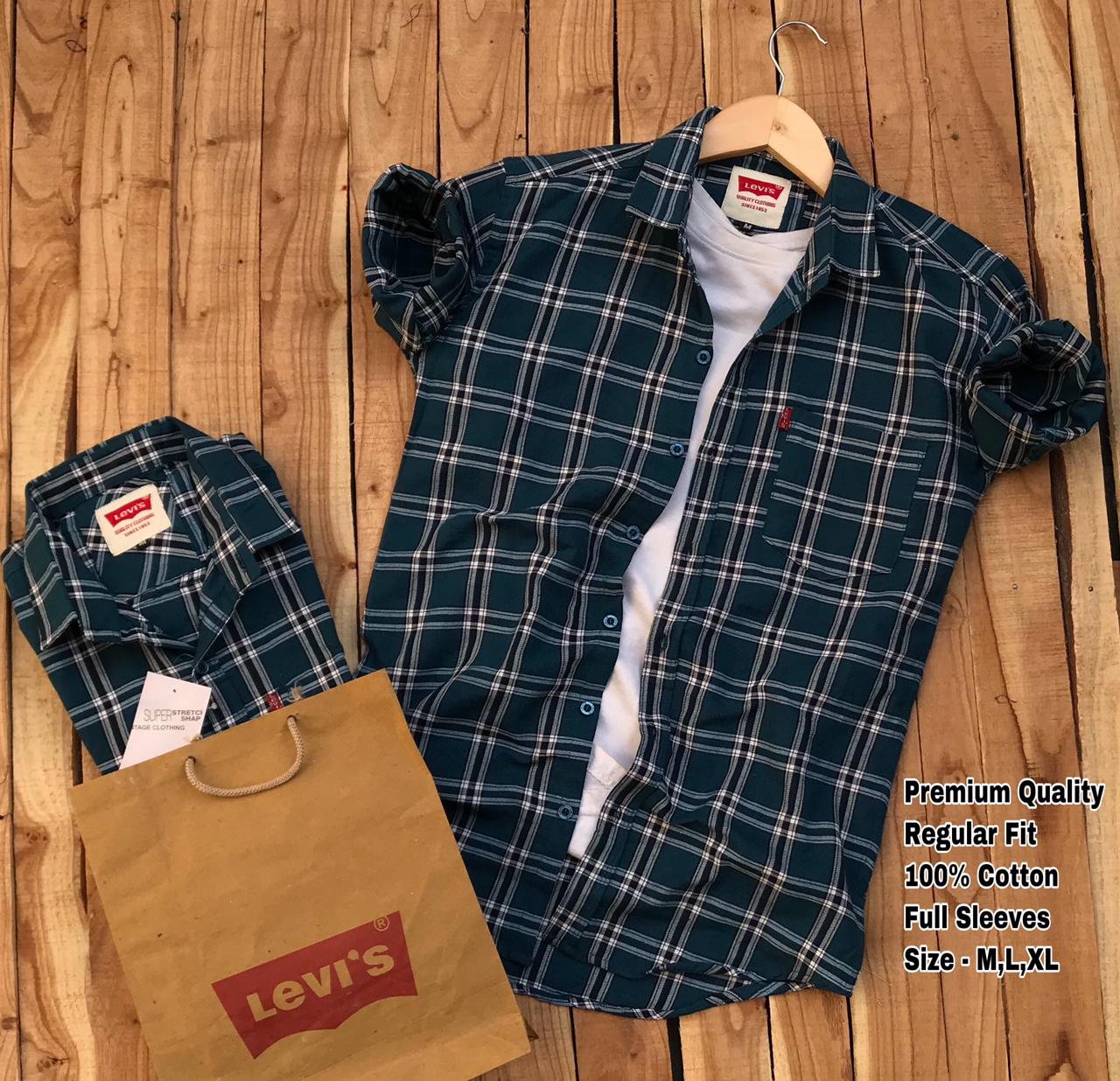 Branded Casual Check Shirts For Men (Combo Offer)