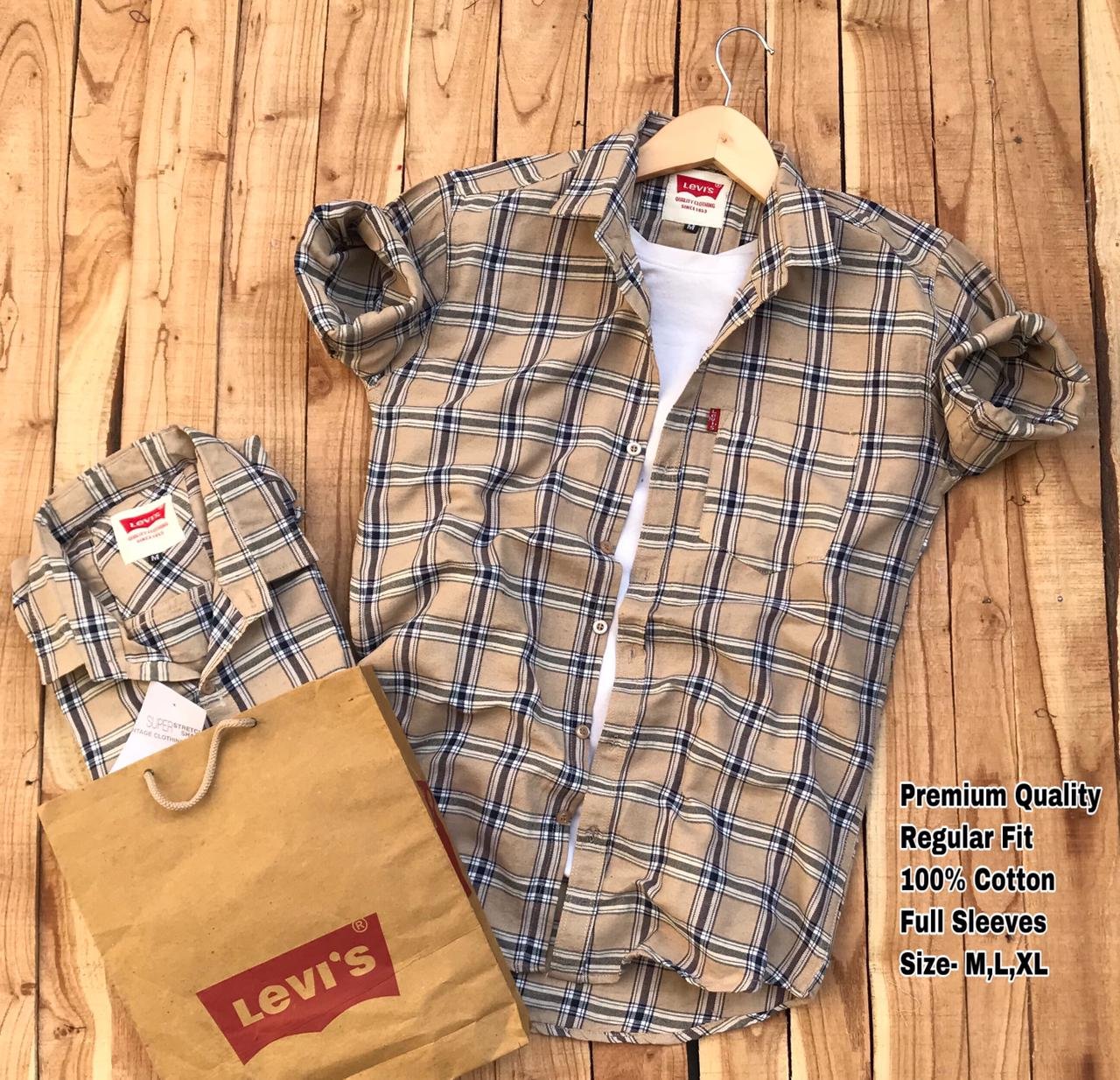 Branded Casual Check Shirts For Men (Combo Offer)