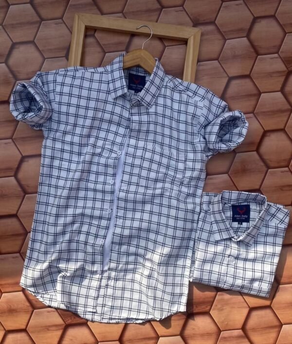 2 Branded Casual Check Shirts For Men