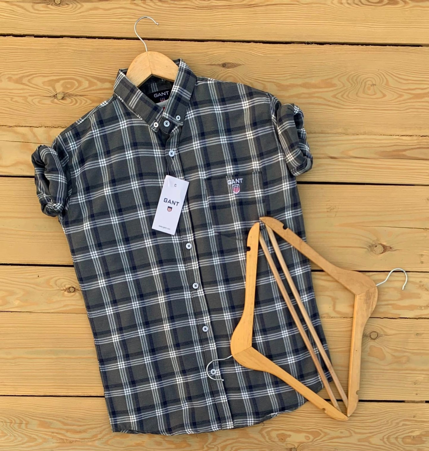 2 Branded Casual Check Shirts For Men