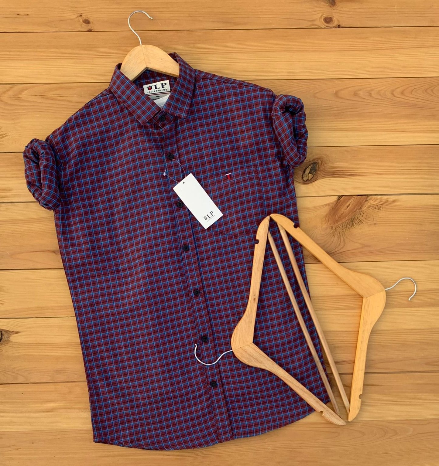 2 Branded Casual Check Shirts For Men