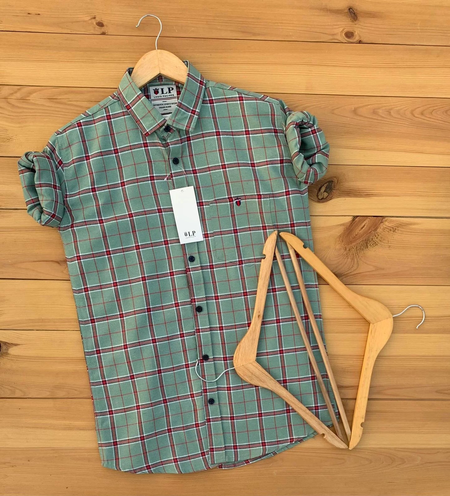 2 Branded Casual Check Shirts For Men