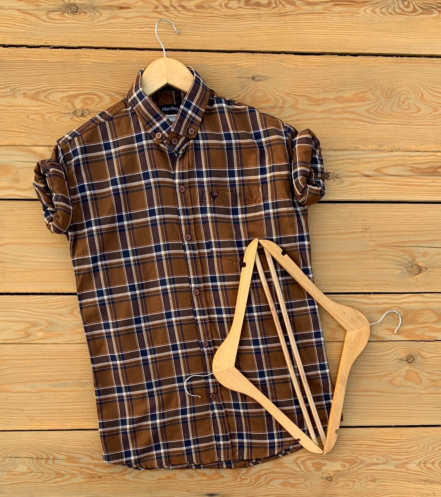 2 Casual Check Shirts For Men