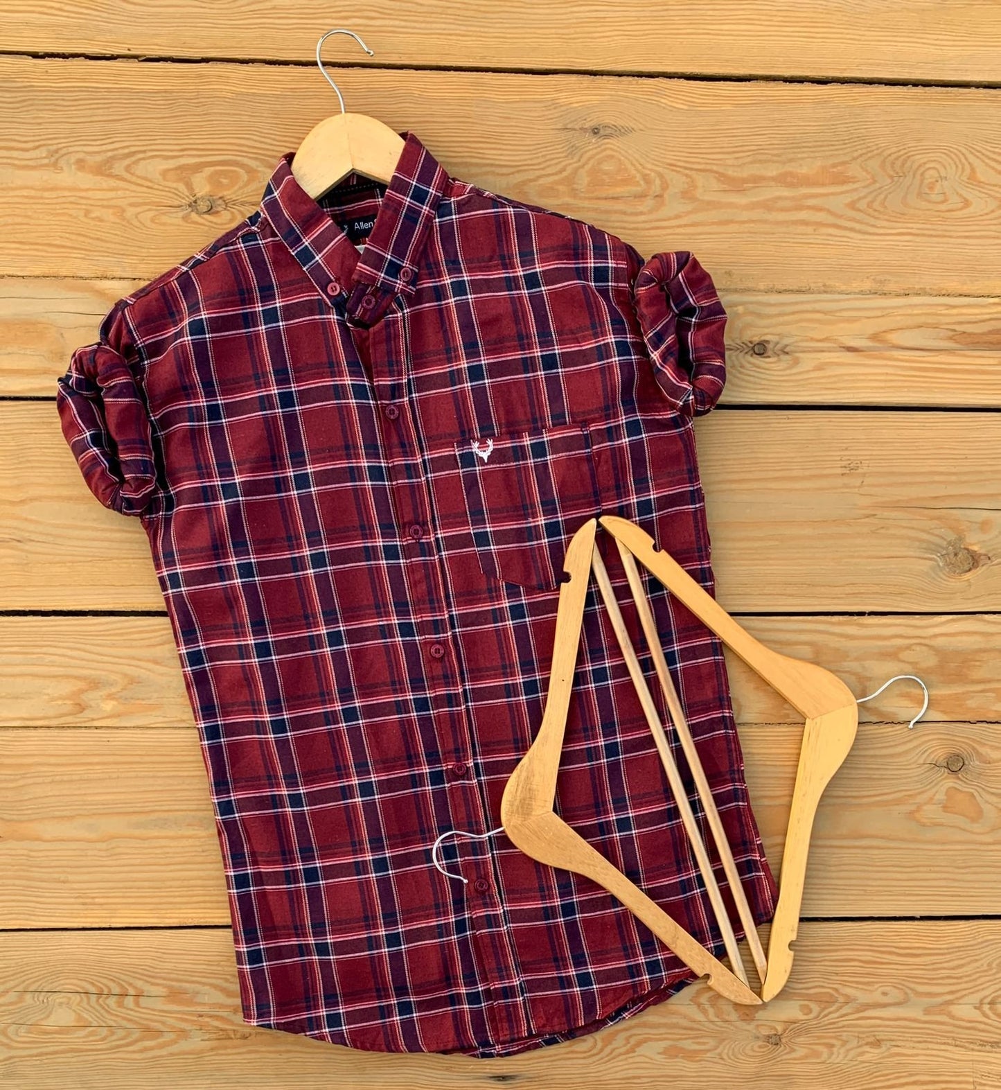 2 Casual Check Shirts For Men