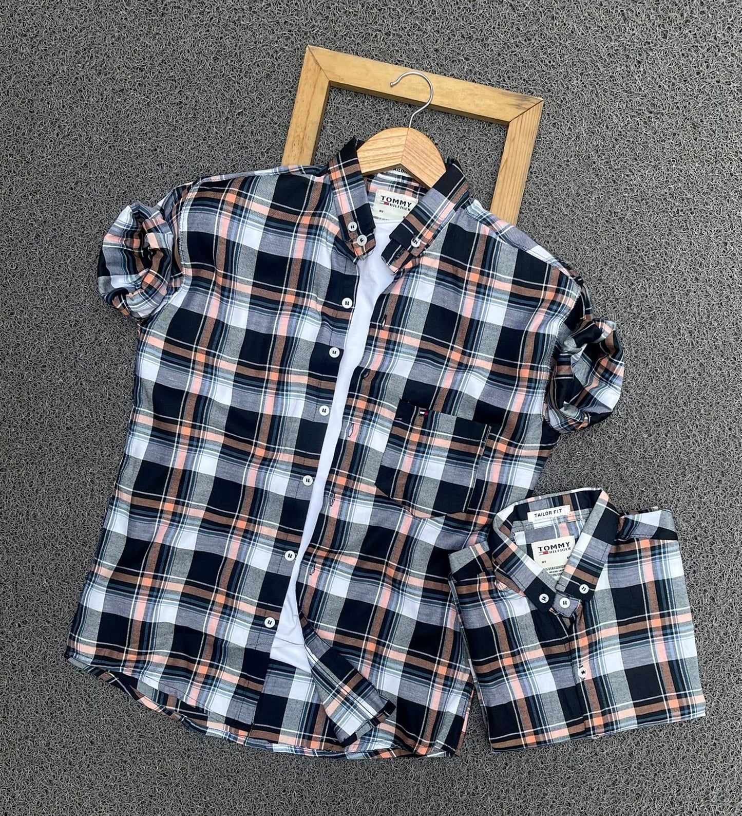 2 Branded Casual Check Shirts For Men