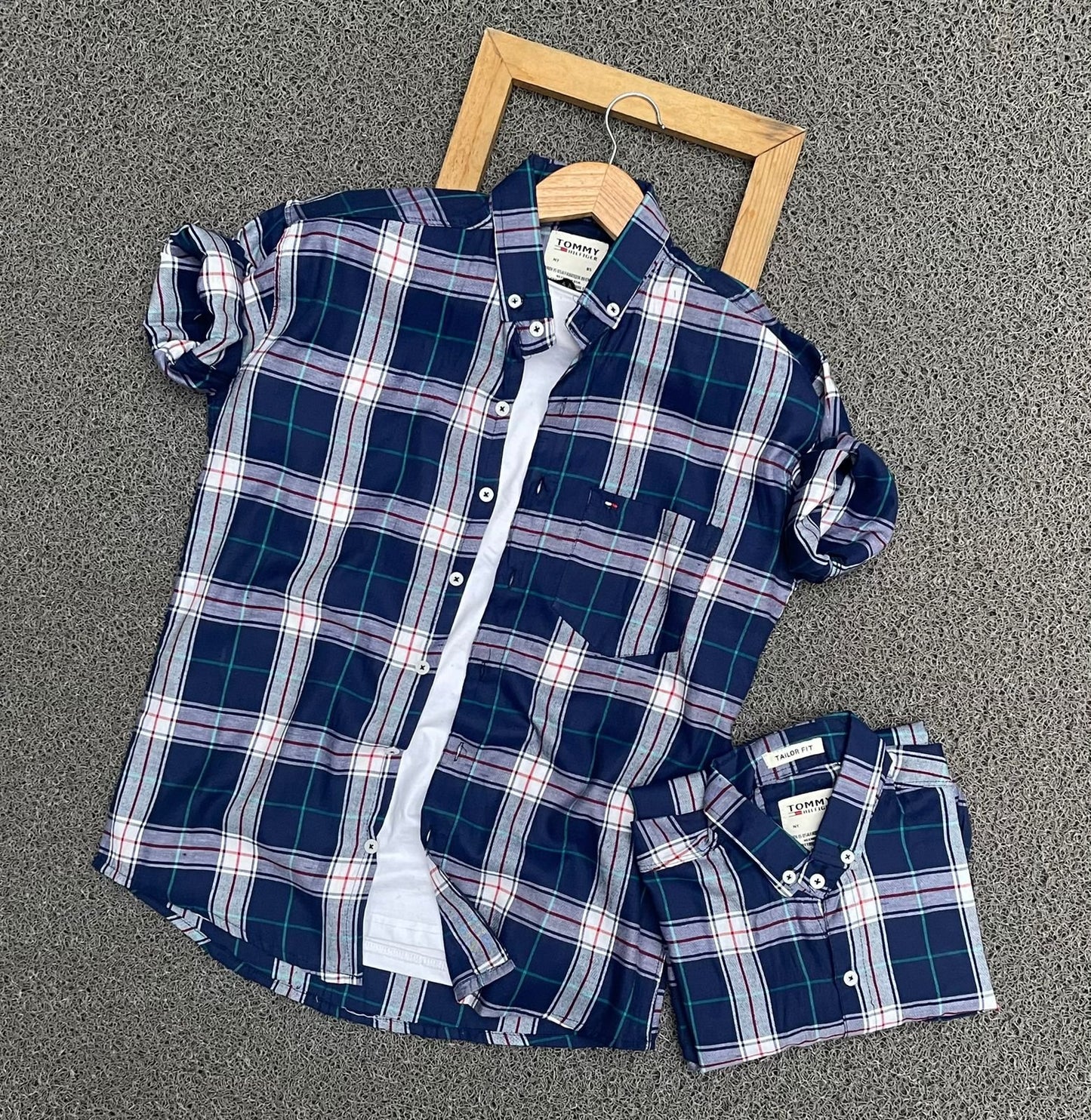 2 Branded Casual Check Shirts For Men