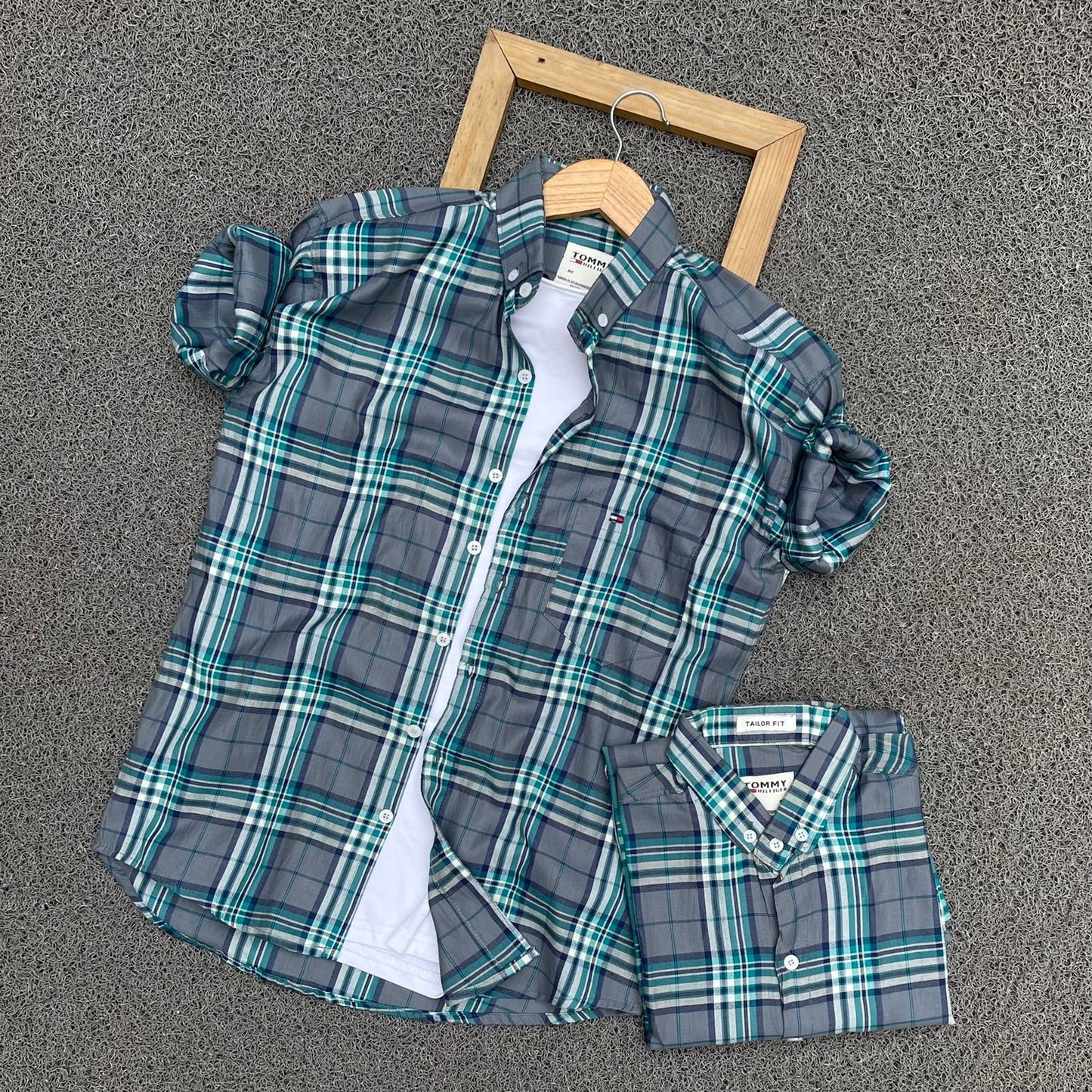 2 Branded Casual Check Shirts For Men