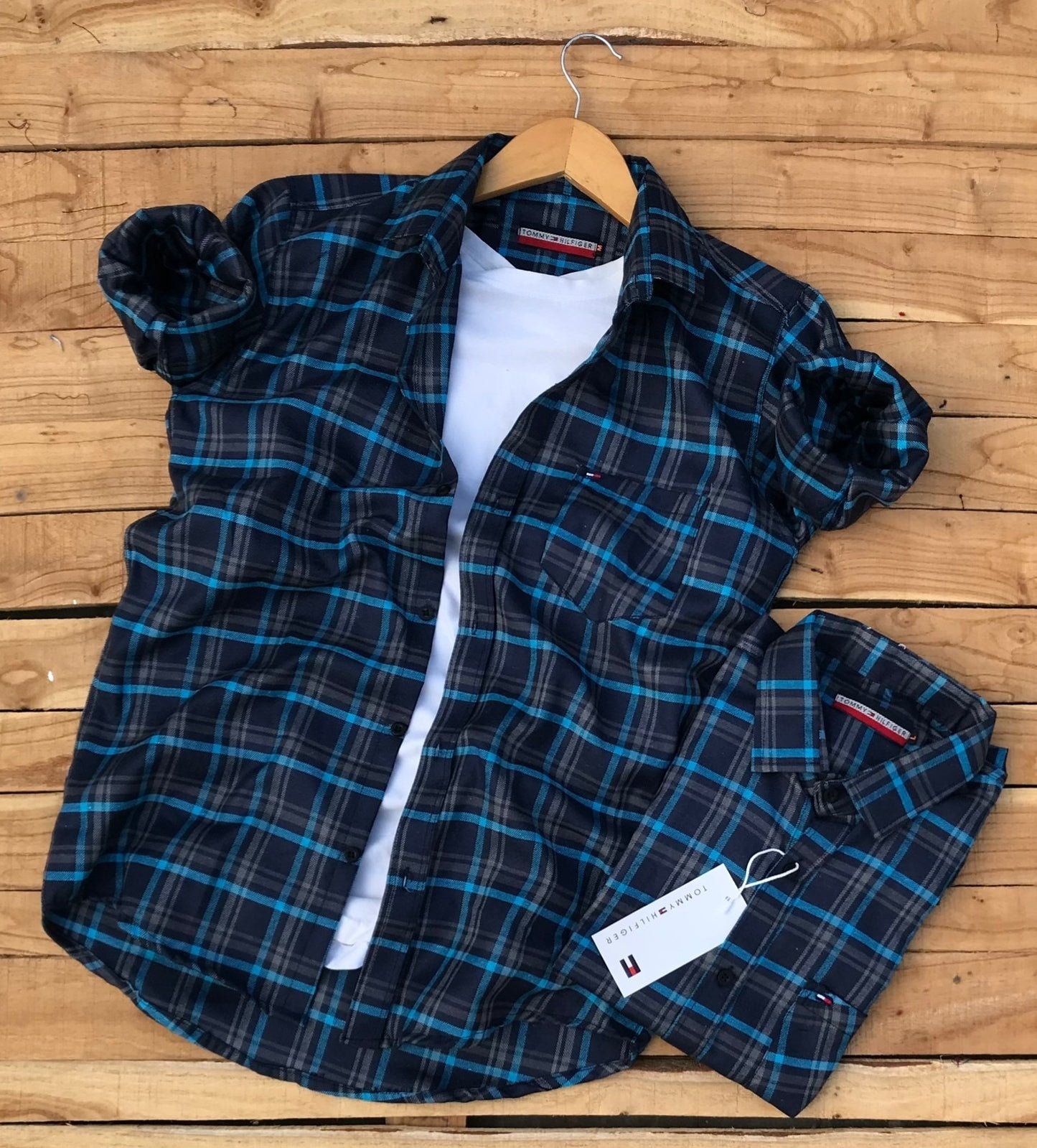 2 Branded Casual Check Shirts For Men