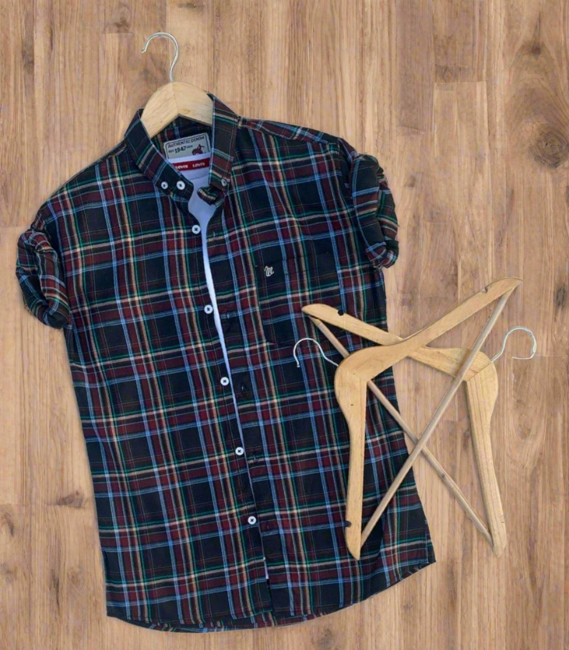 2 Casual Check Shirts For Men