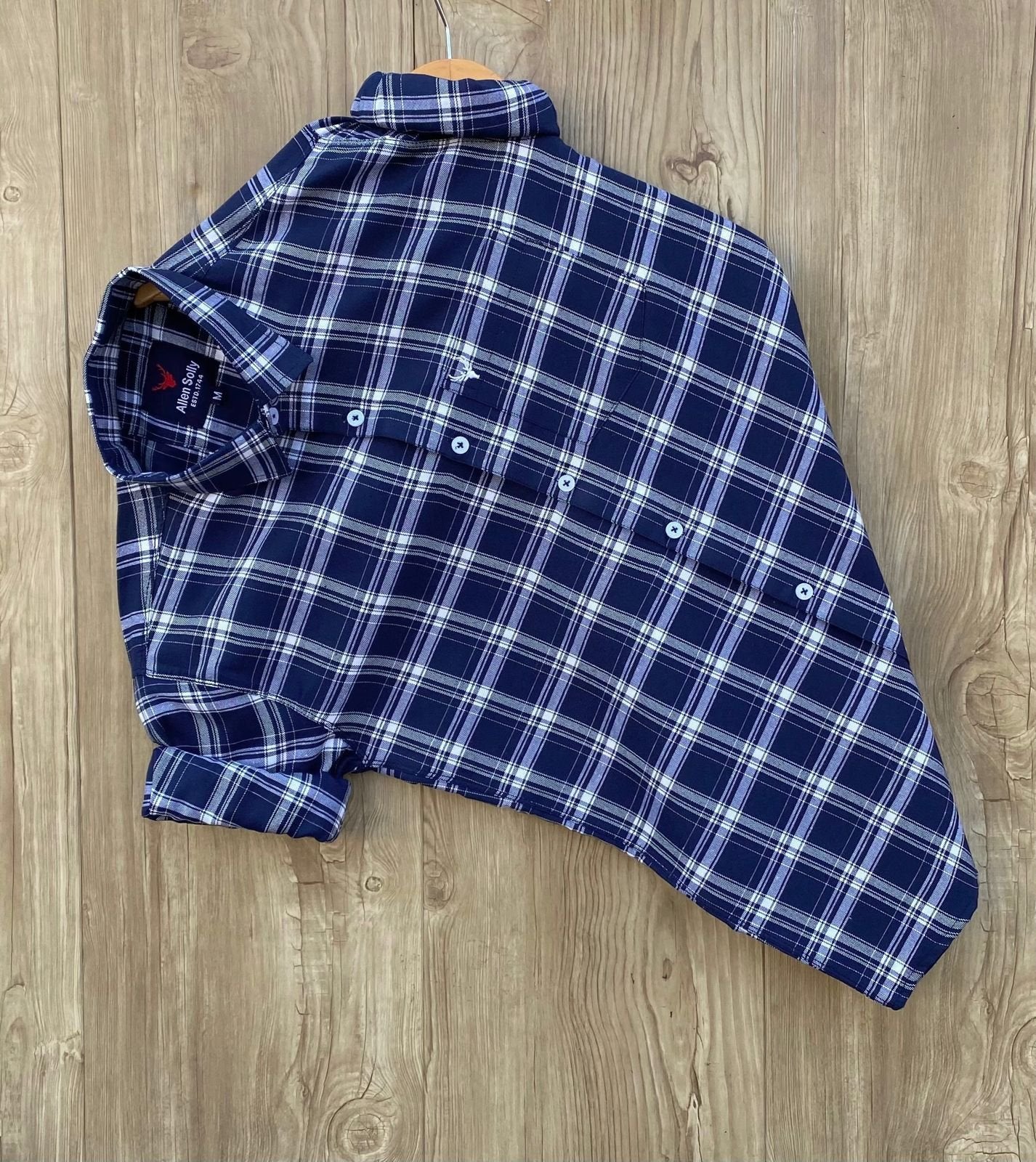 2 Branded Casual Check Shirts For Men