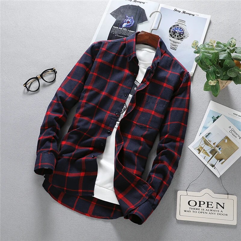 Casual Check Shirts For Men (Combo of 2)