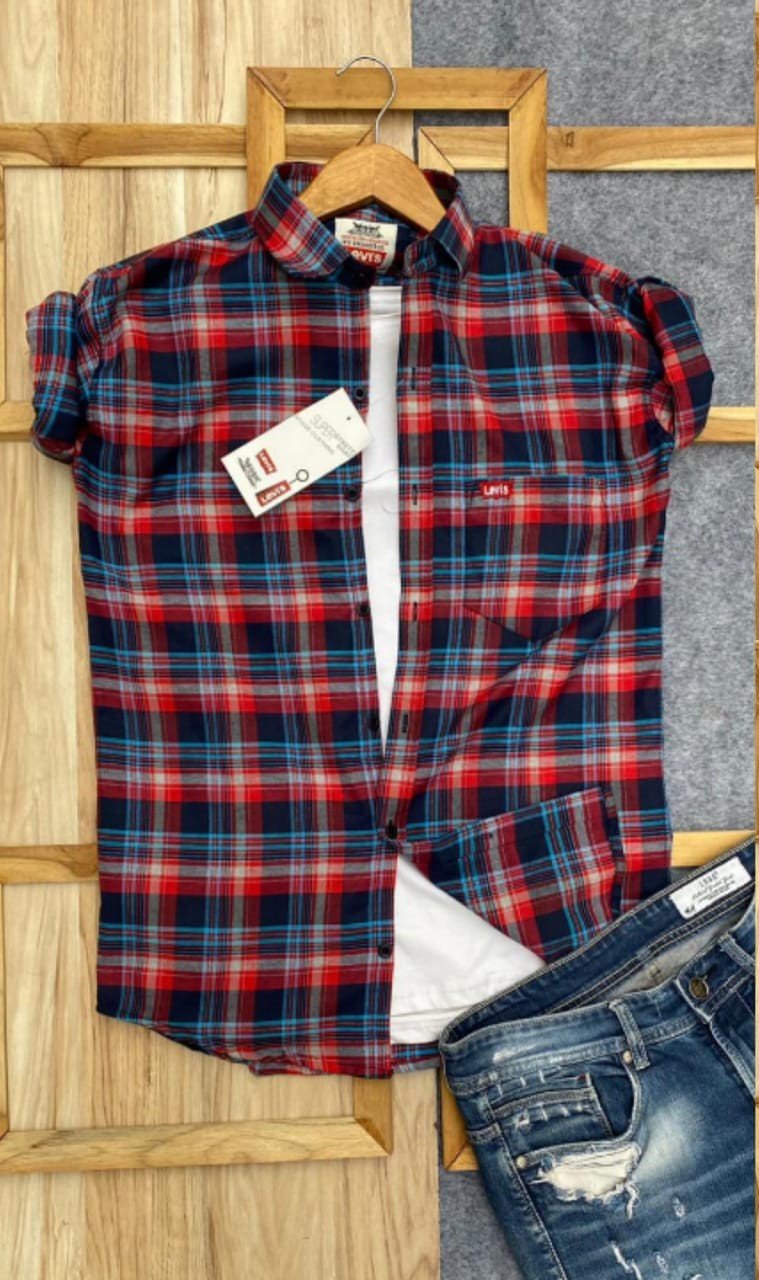 2 Casual Check Shirts For Men