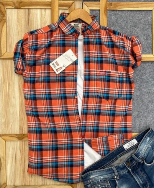 2 Casual Check Shirts For Men